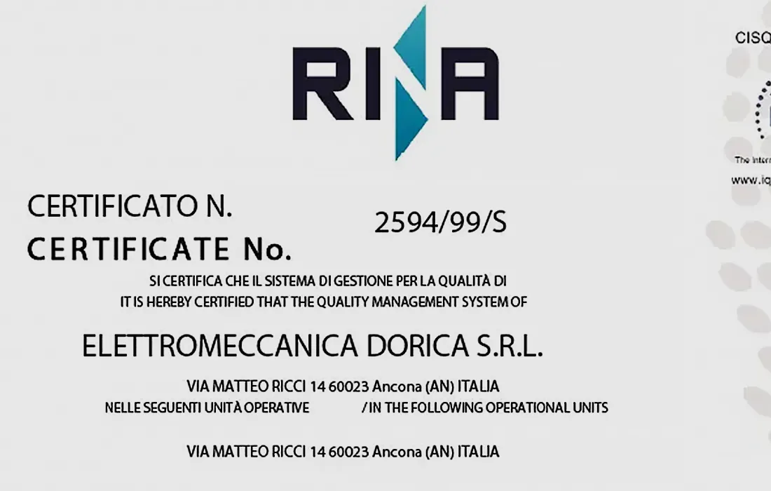 Autorizzazioni e certificazioni